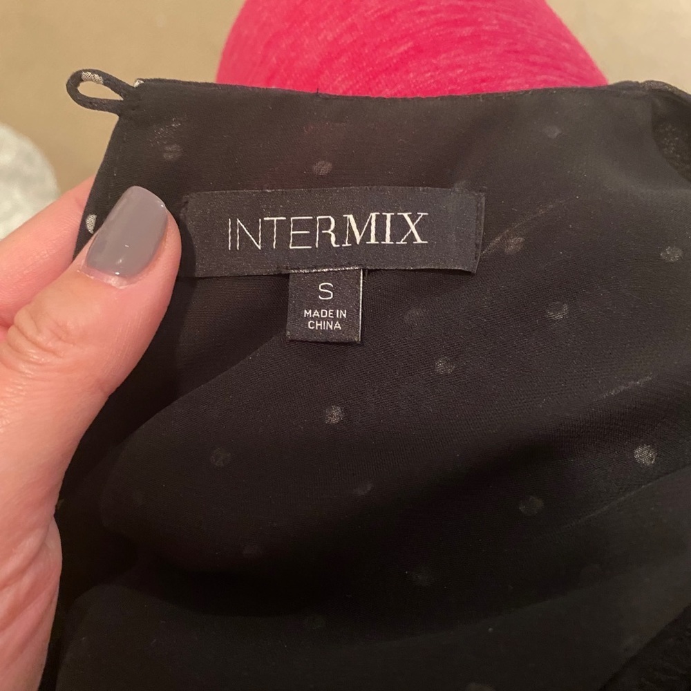 Intermix polka dot blouse - Picture 6 of 7